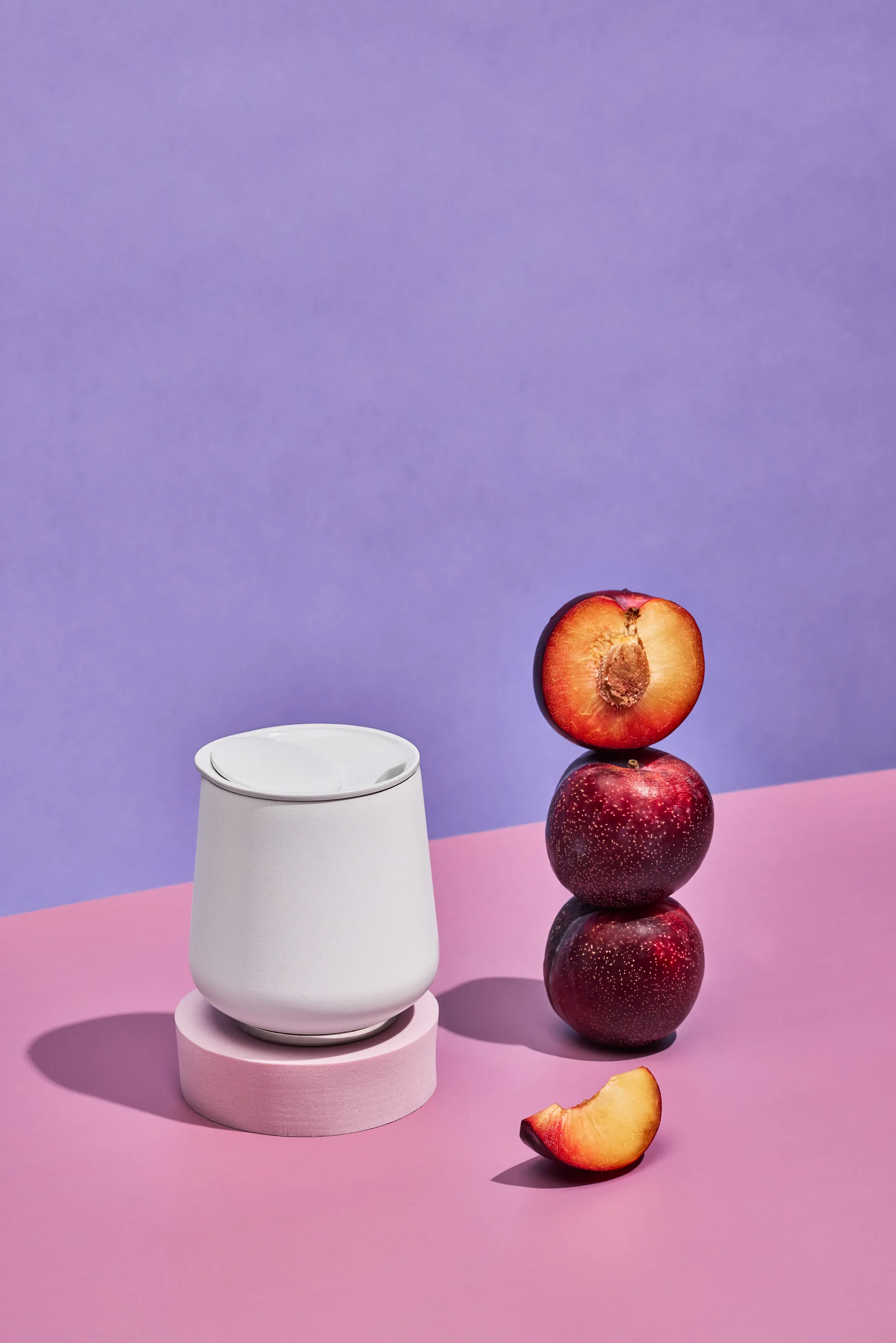 Ruby Wine thermosbeker 35 cl, Matte white Fellow