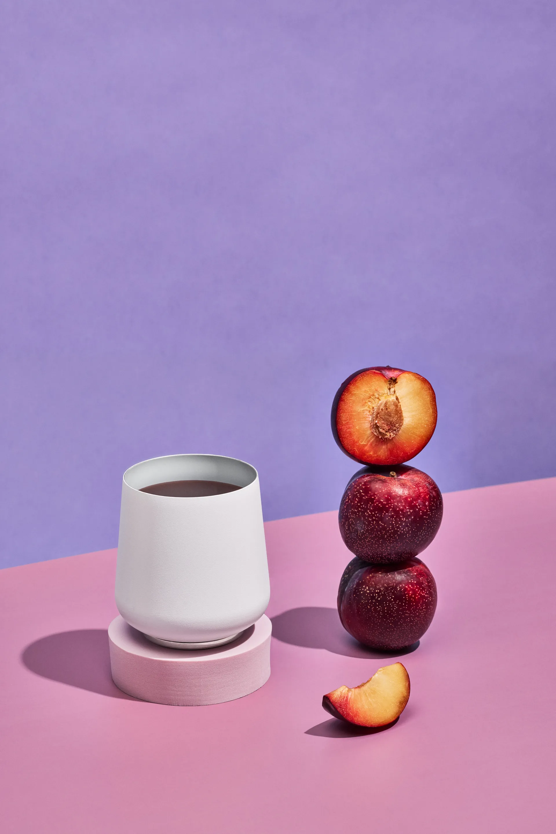 Ruby Wine thermosbeker 35 cl, Matte white Fellow