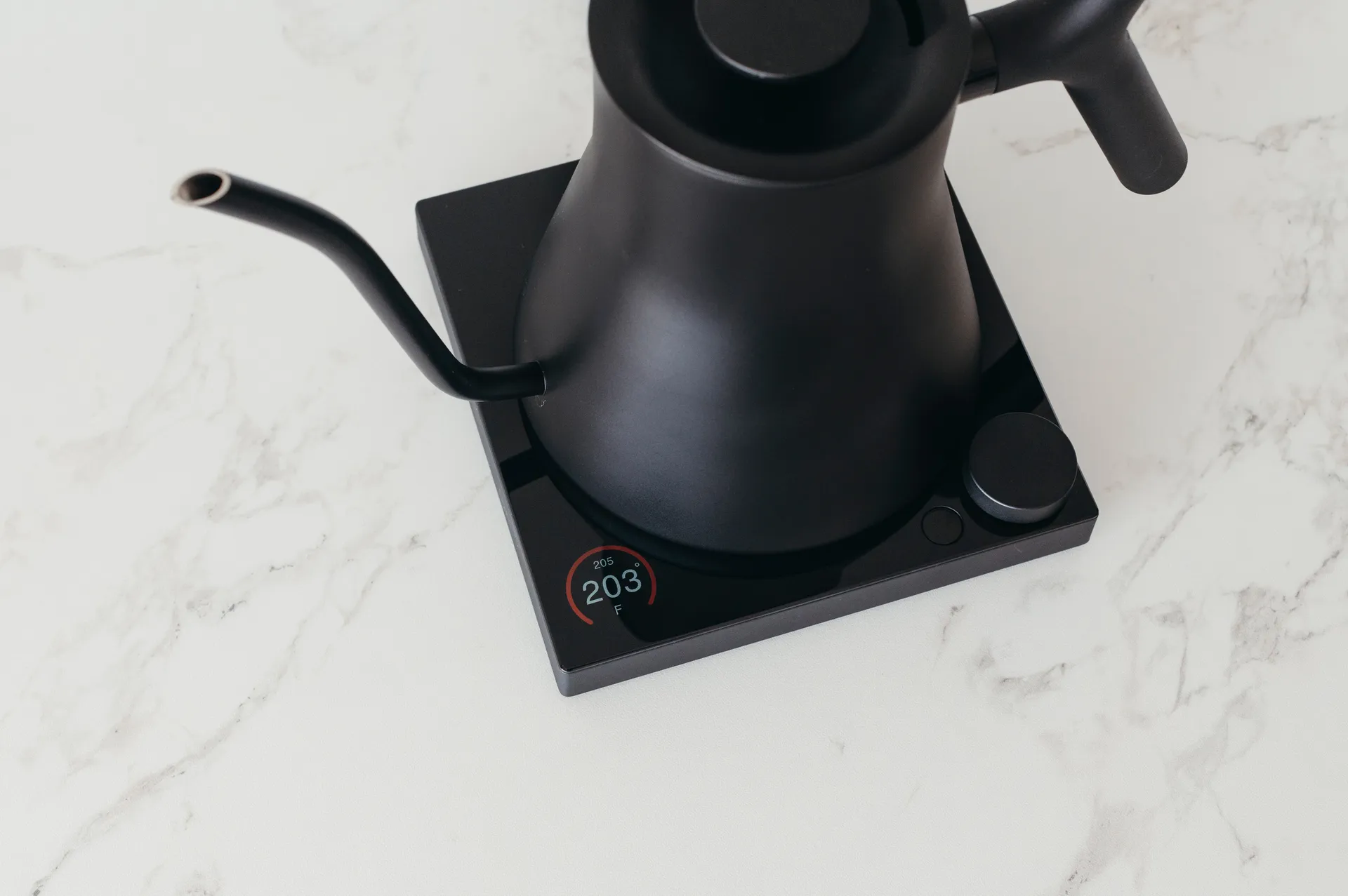 Stagg EKG Pro waterkoker met variabele temperatuur 90 cl, Matte black Fellow