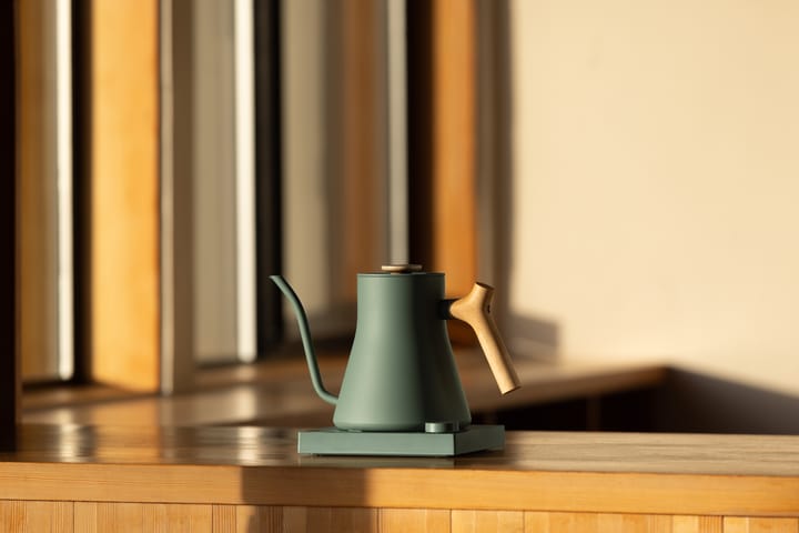 Stagg EKG waterkoker met variabele temperatuur 90 cl, Smoke green-maple Fellow