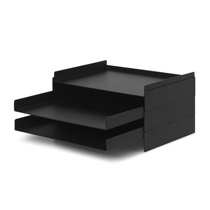 2x2 Organiser brievenbak - Zwart - Ferm Living