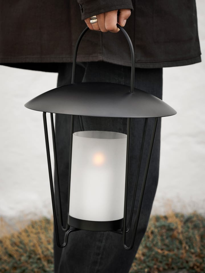 Abri lantaarn, Zwart Ferm Living