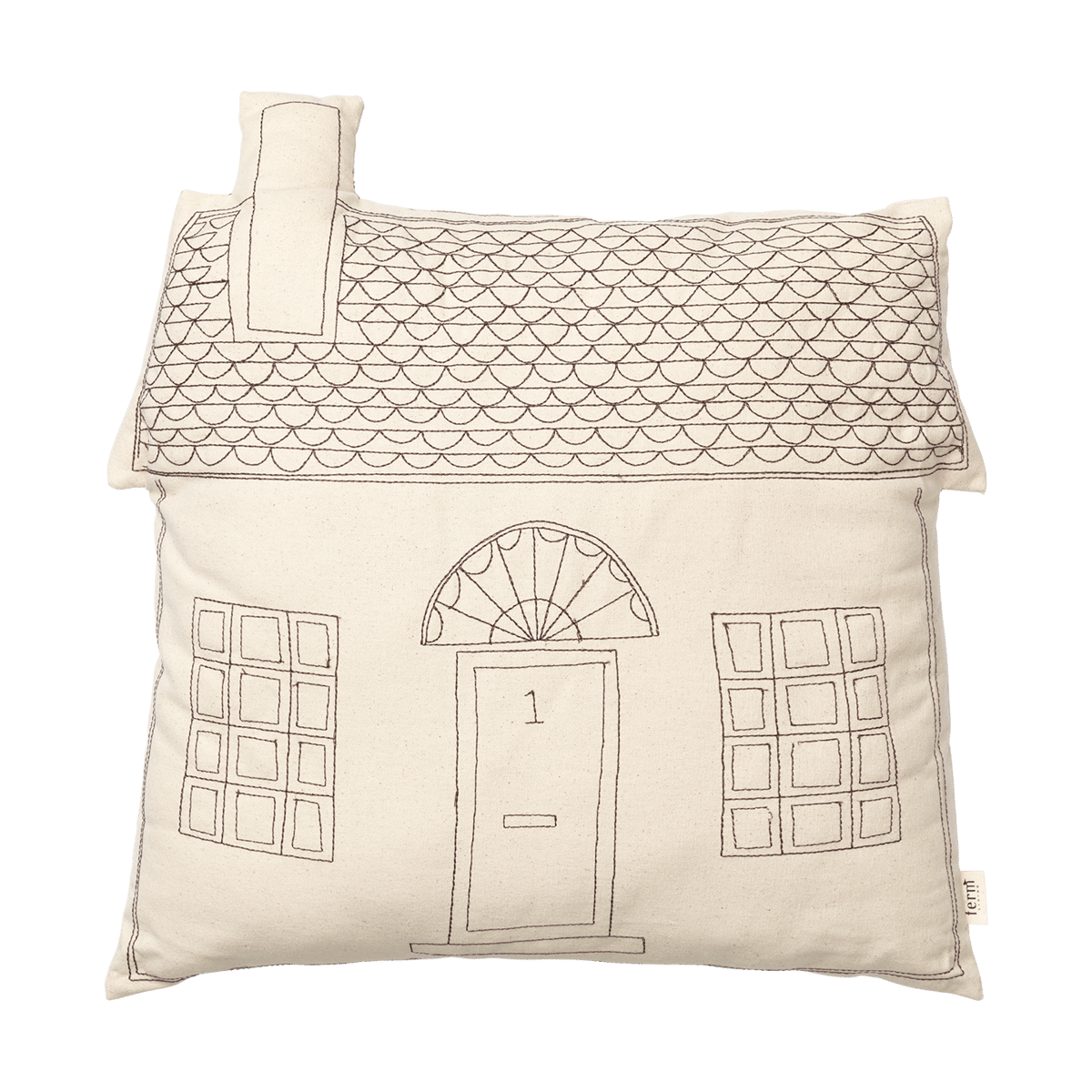 Ferm Living Adobe kussen 45x45 cm Cottagehuis | Scandinavisch Interieur | Kussens | Wit