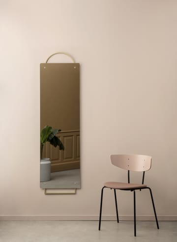 Adorn spiegel 159x45 cm - Messing - Ferm Living