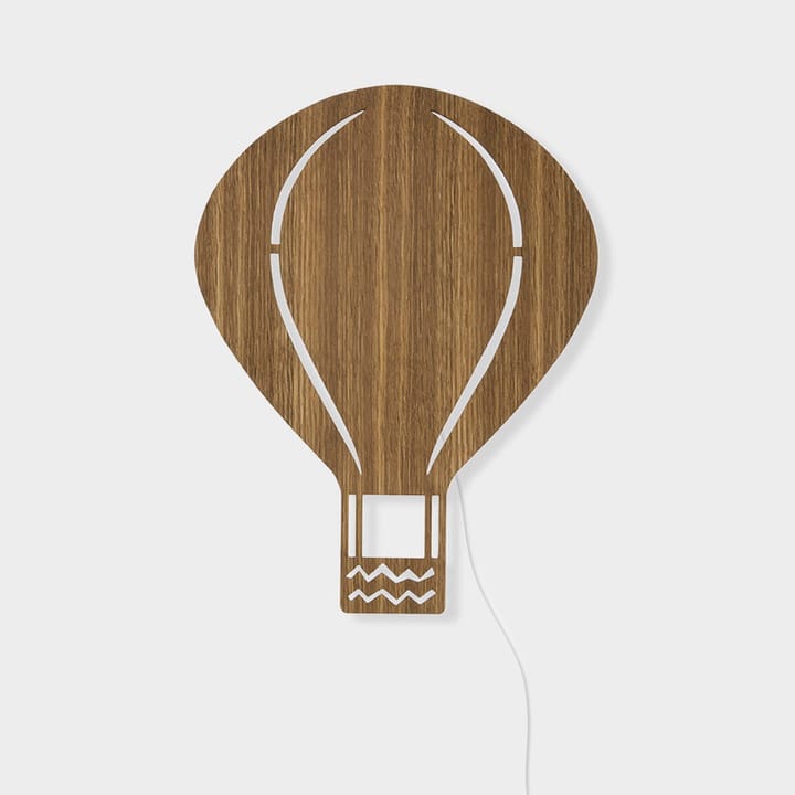 Air balloon lamp, Gerookt eikenhout Ferm Living