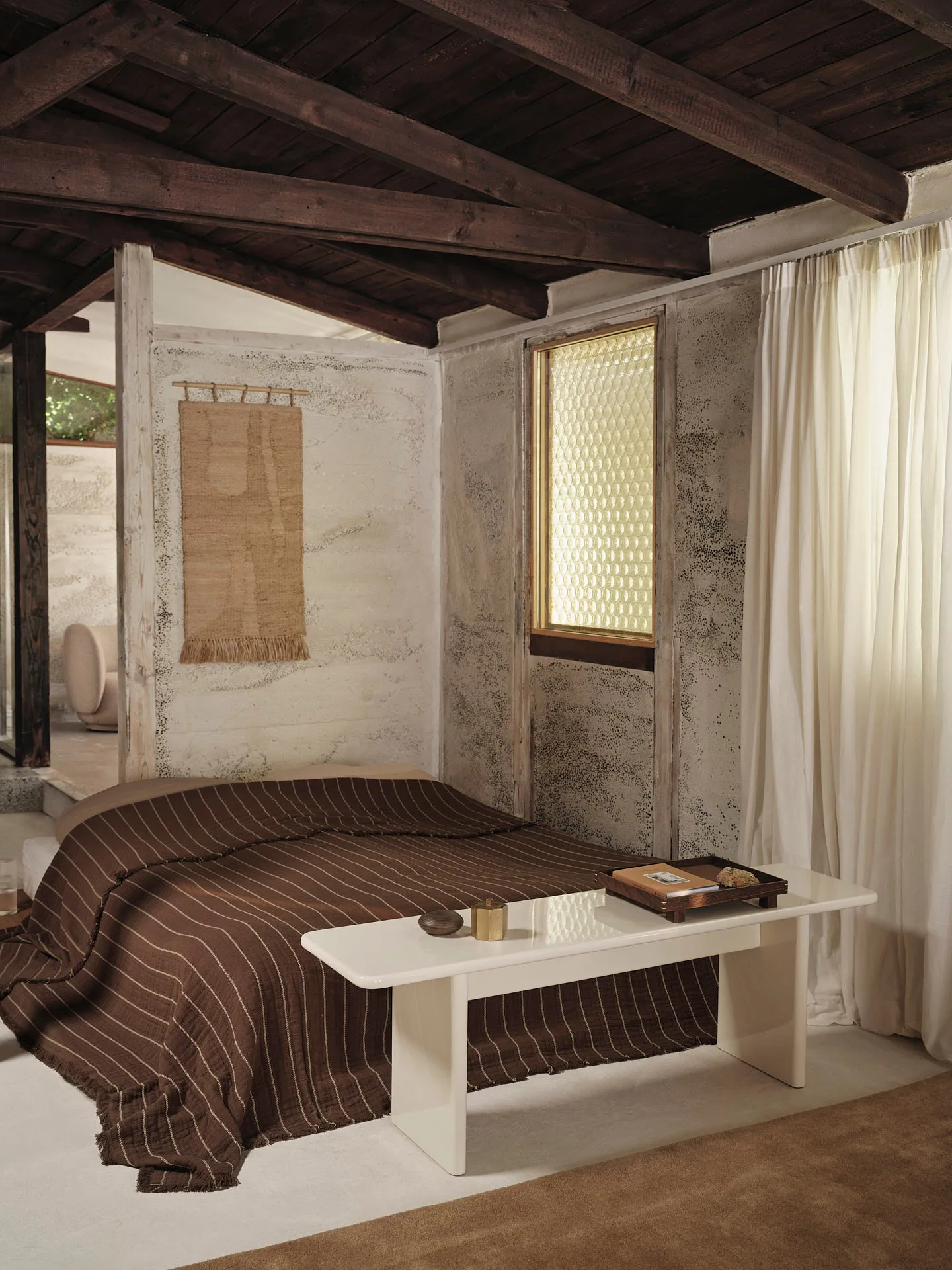 Aires sprei 240x250 cm, Stone Ferm Living