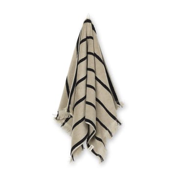 Alee handdoek 50x100 cm - Sand-black - Ferm Living