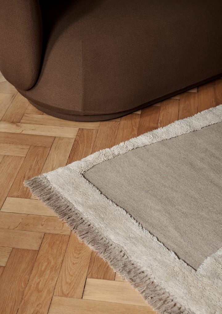 Alley wollen vloerkleed L 160x250 cm, Natural Ferm Living