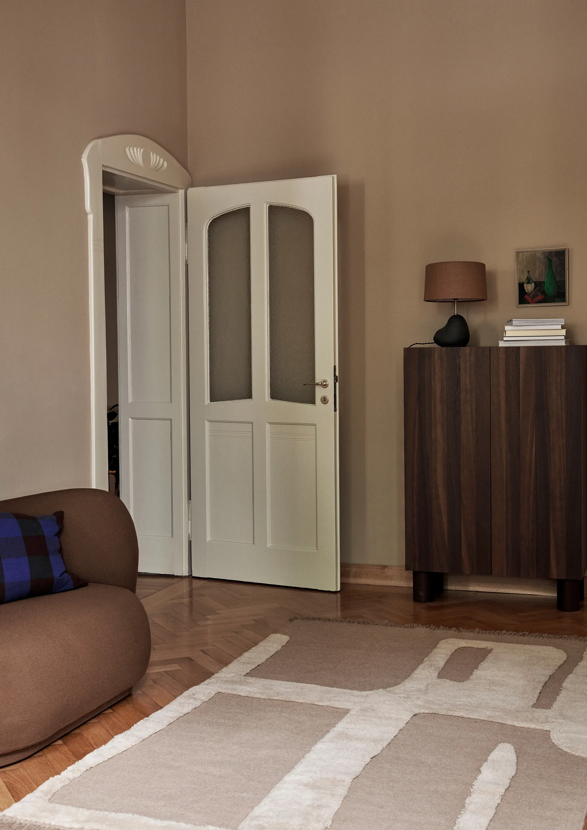 Alley wollen vloerkleed L 160x250 cm, Natural Ferm Living