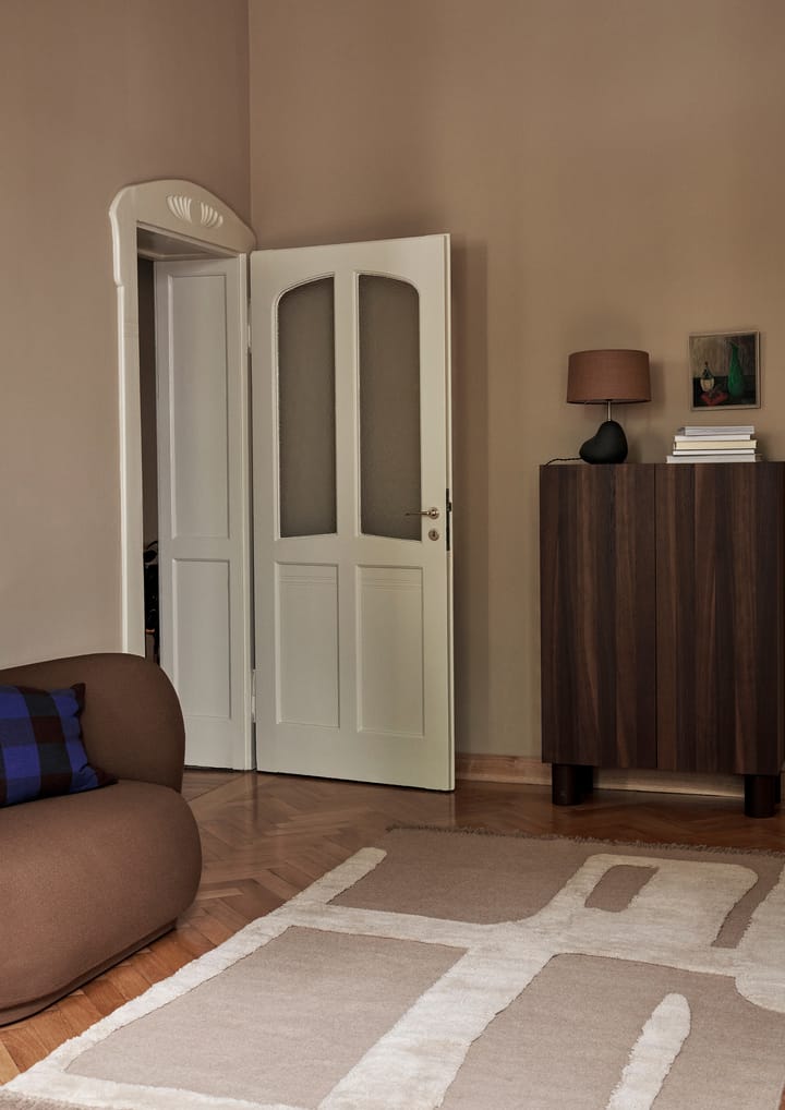 Alley wollen vloerkleed L 160x250 cm, Natural Ferm Living
