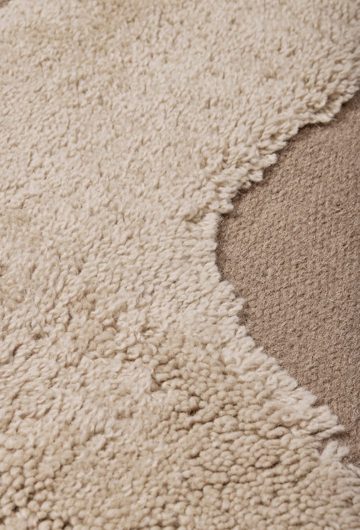 Alley wollen vloerkleed S 140x200 cm, Natural Ferm Living