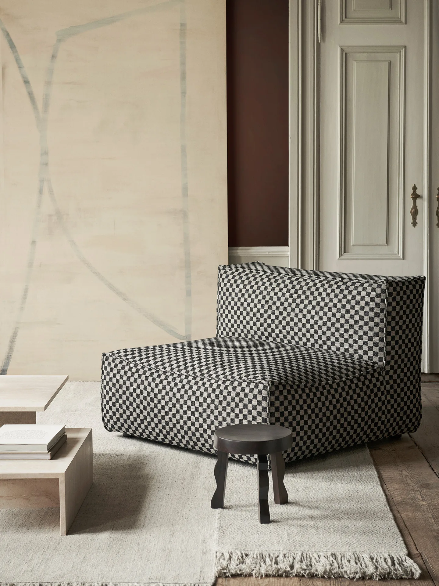 Alter wollen vloerkleed, Natuurlijk, 200x250 cm Ferm Living