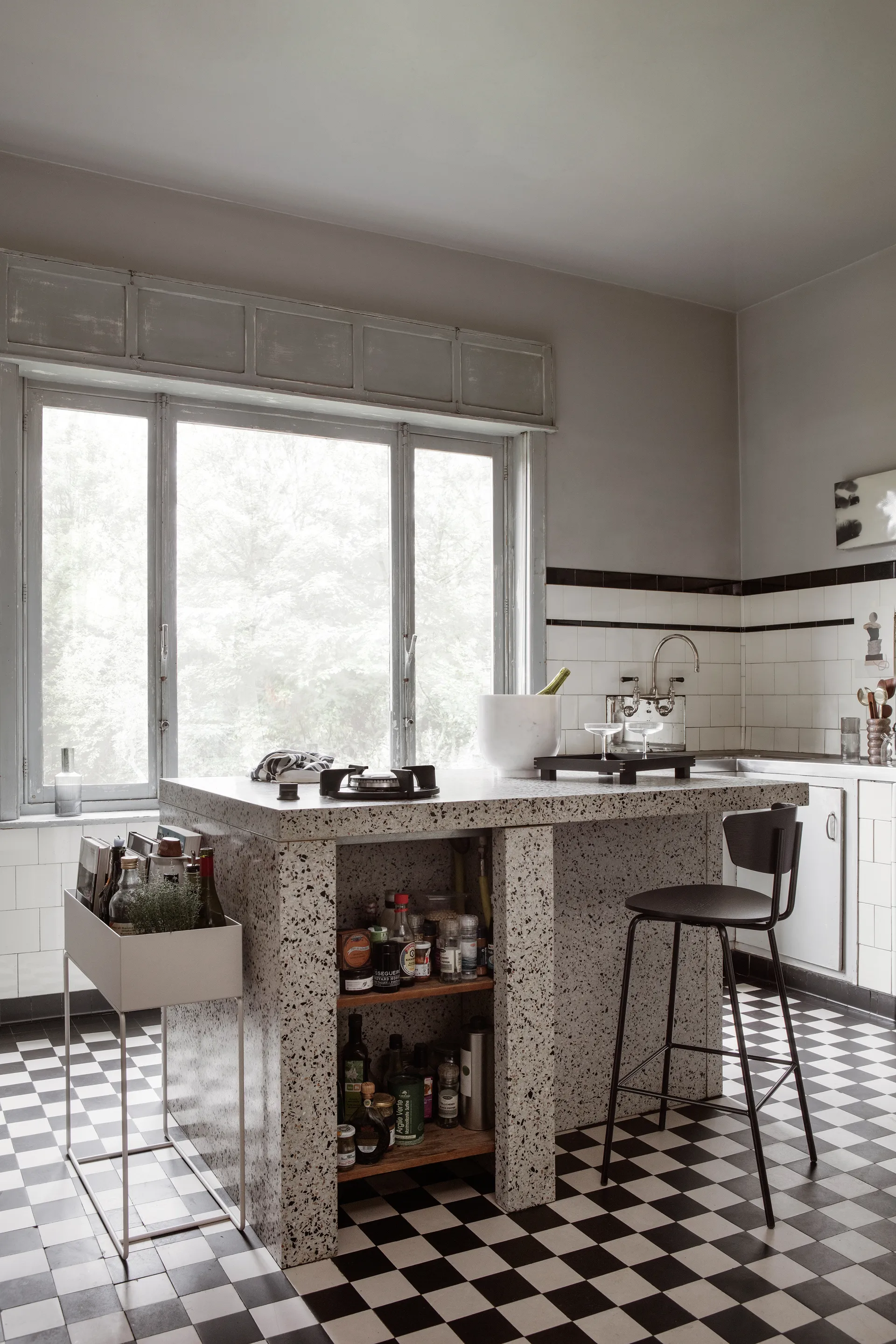 Alza champagnekoeler, White Marble Ferm Living