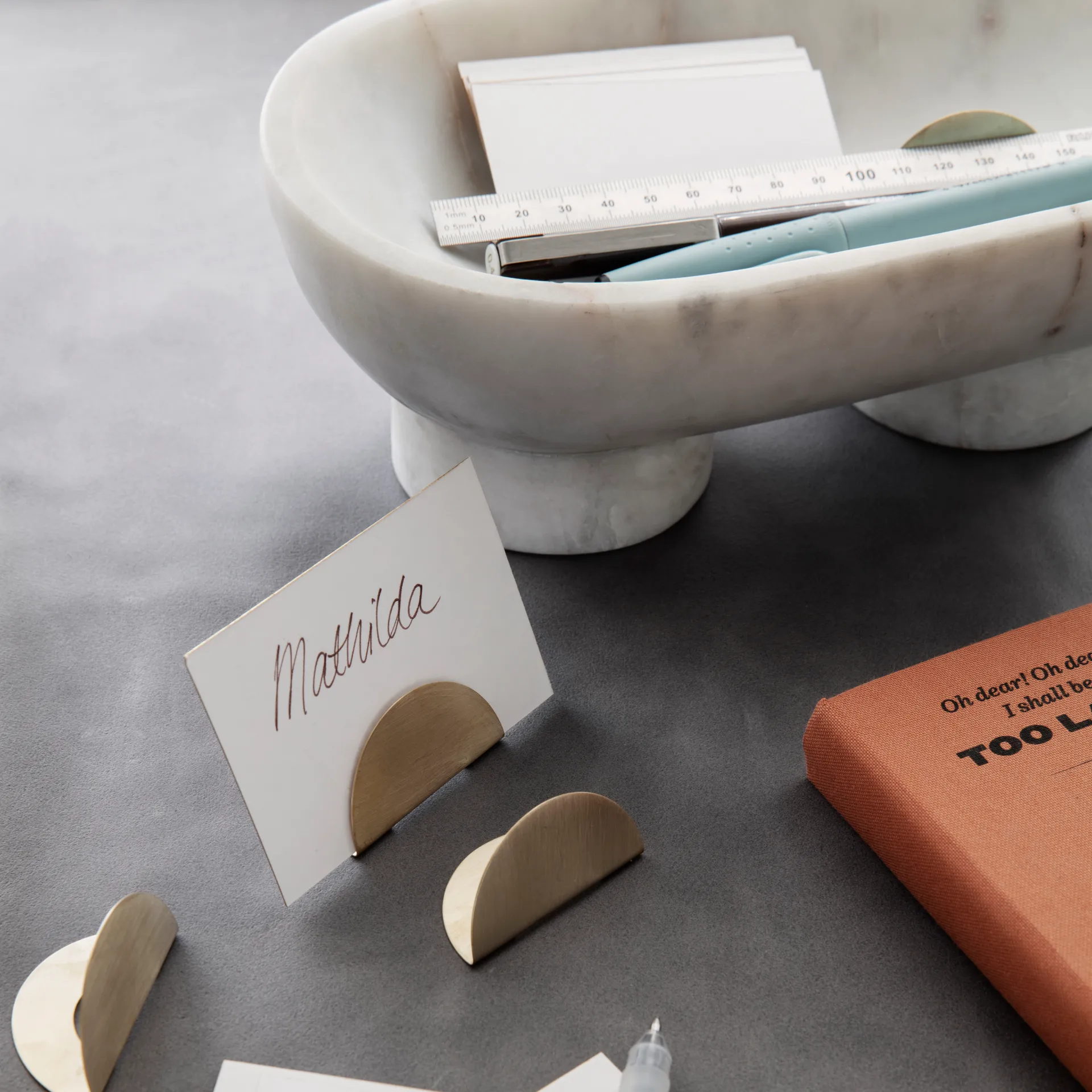 Alza schaal, wit Ferm Living