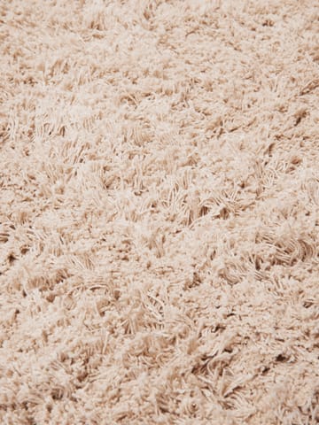 Amass long pile vloerkleed 140x140 cm - Off-white - Ferm Living