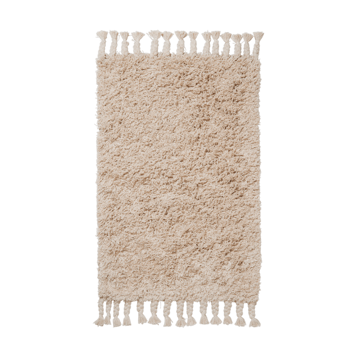 Amass long pile vloerkleed 70x50 cm - Off-white - Ferm Living
