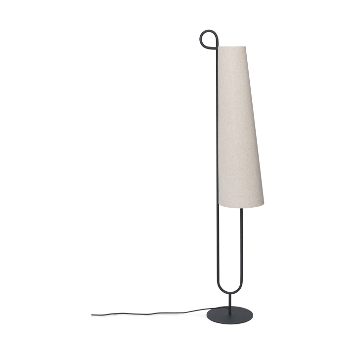 Ancora vloerlamp - Zwart-Natuurlijk - Ferm Living