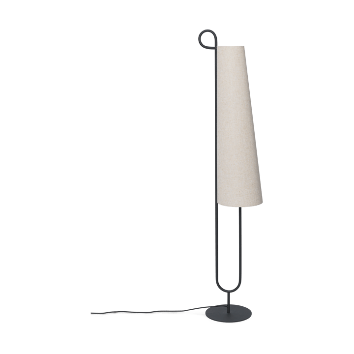 Ancora vloerlamp - Zwart-Natuurlijk - Ferm LIVING