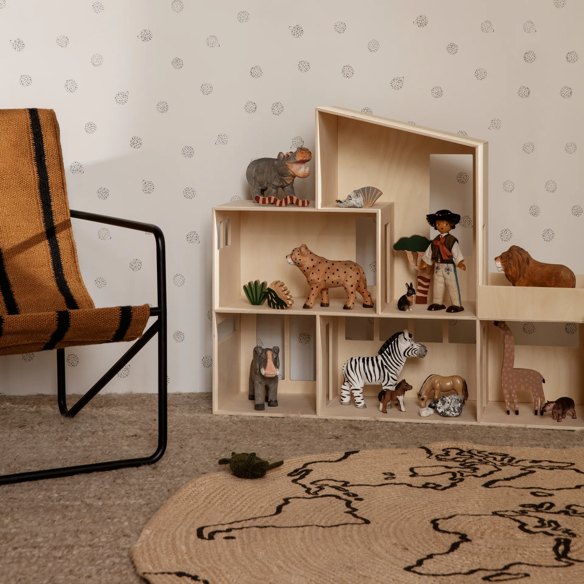 Animal houten decoratie, Elephant Ferm Living