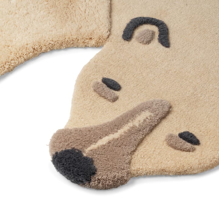 Animal wollen vloerkleed, Polar bear Ferm Living