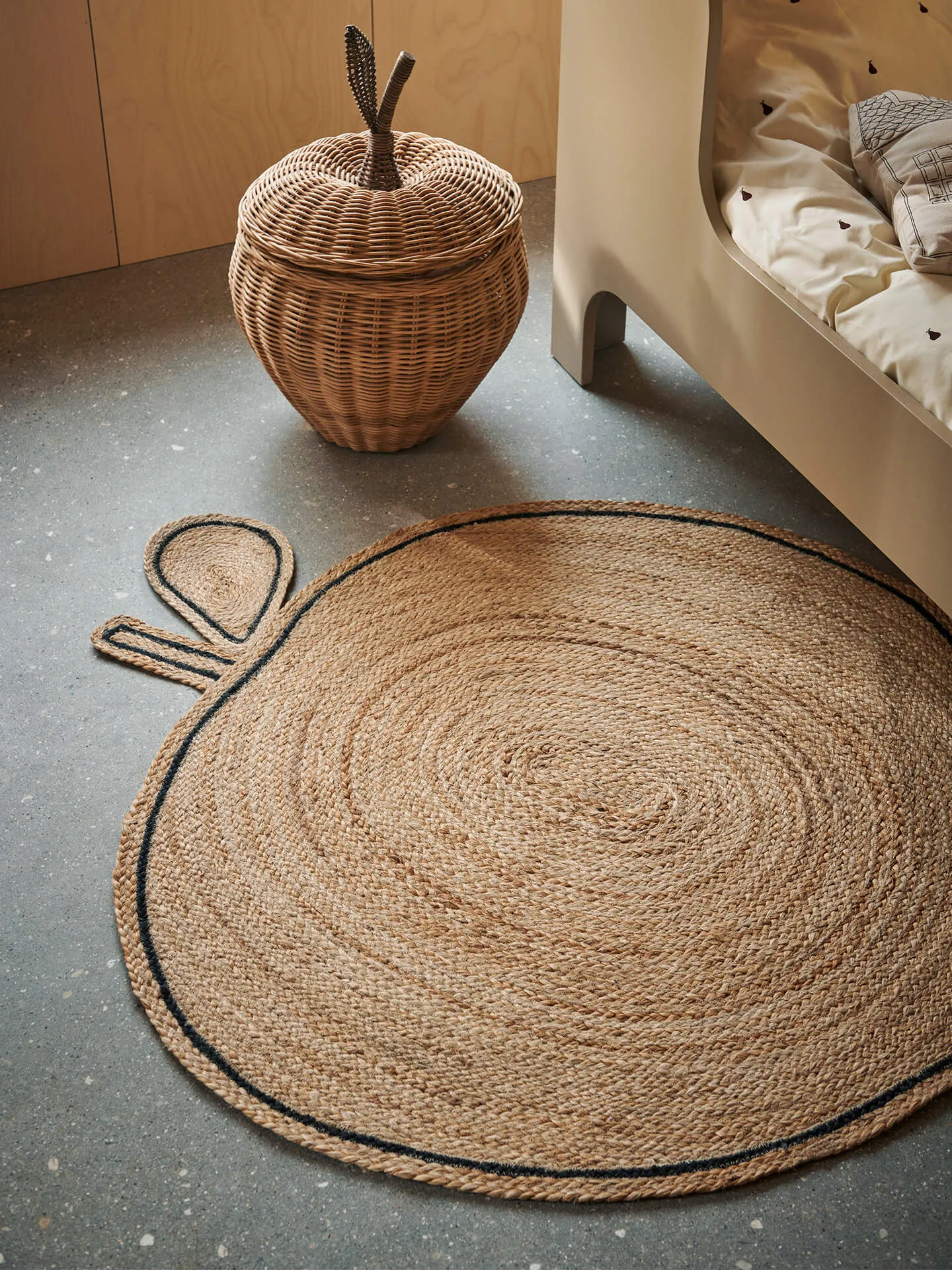 Apple braided juten vloerkleed, Natuurlijk Ferm Living