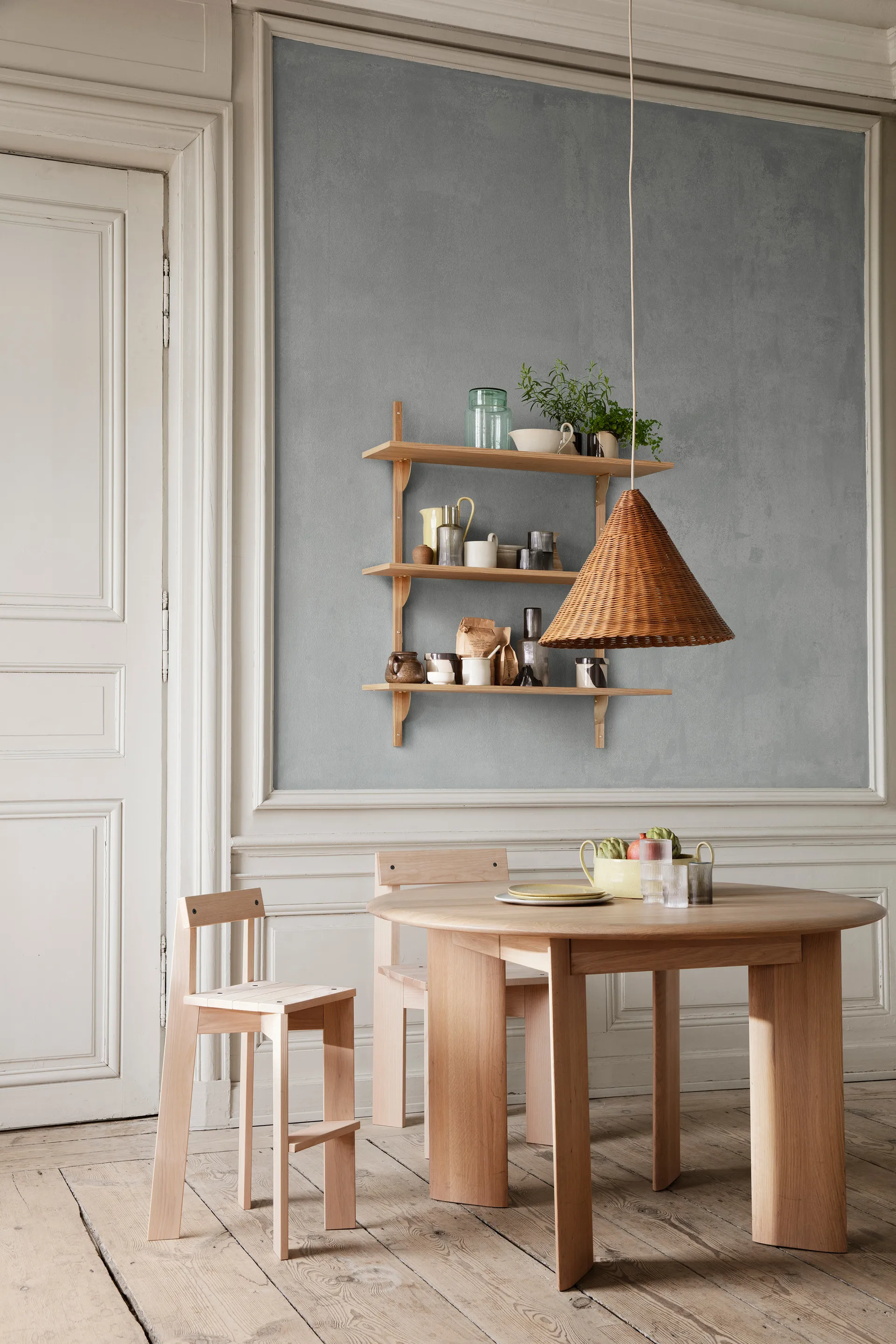 Ark kinderstoel hoog, Essenhout Ferm Living