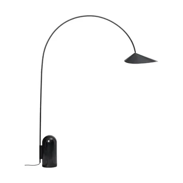 Arum arched vloerlamp - Black - Ferm Living