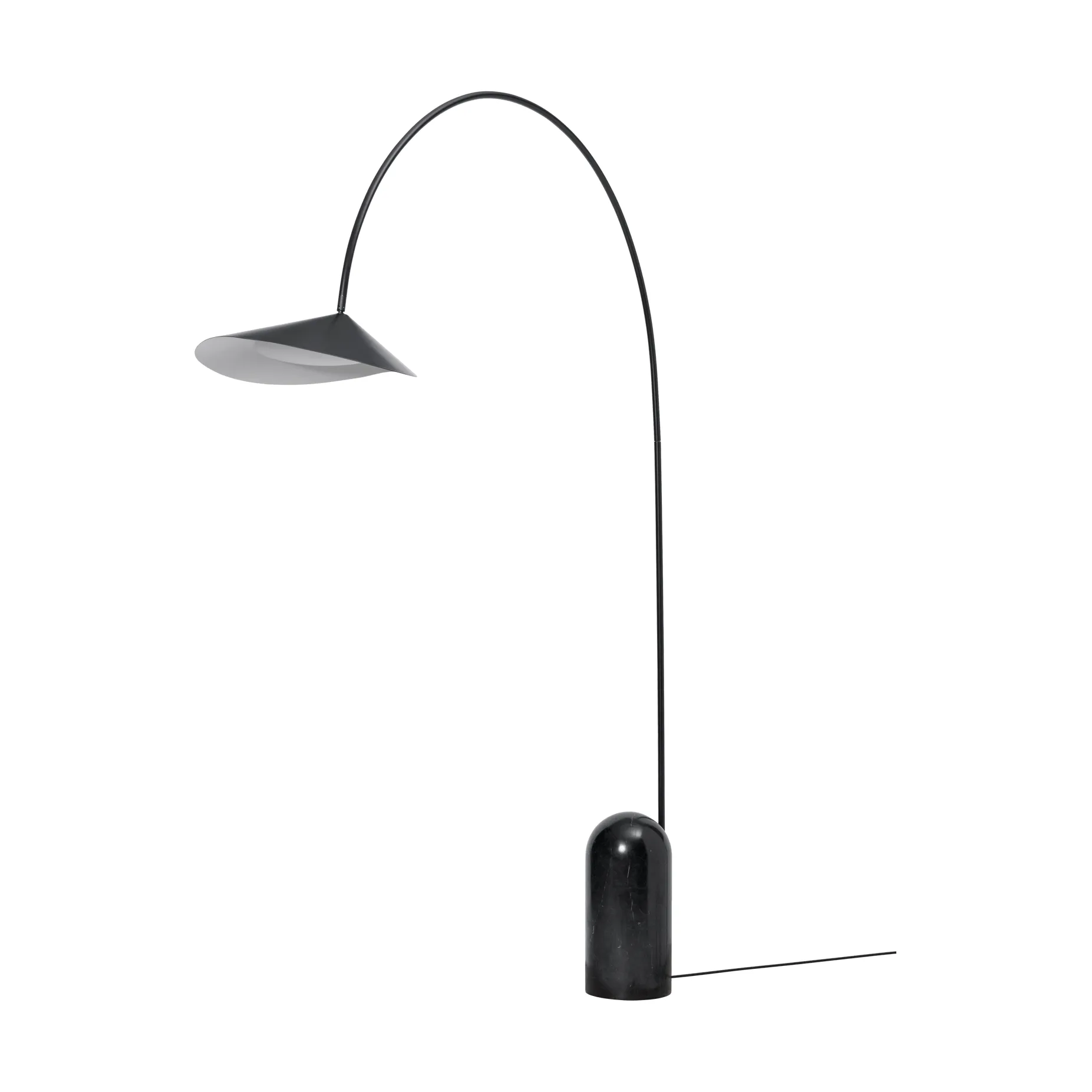 Arum arched vloerlamp, Black Ferm Living