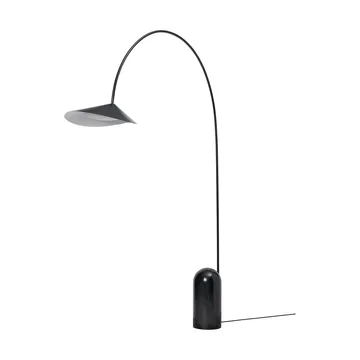 Arum arched vloerlamp - Black - Ferm Living