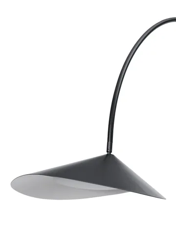 Arum arched vloerlamp - Black - Ferm Living