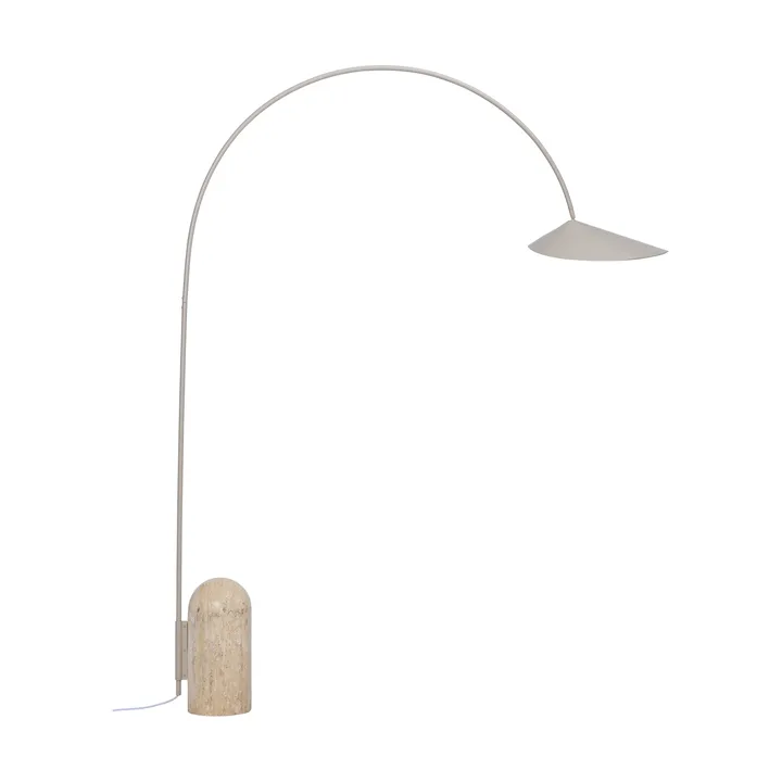 Arum arched vloerlamp - Cashmere - Ferm Living