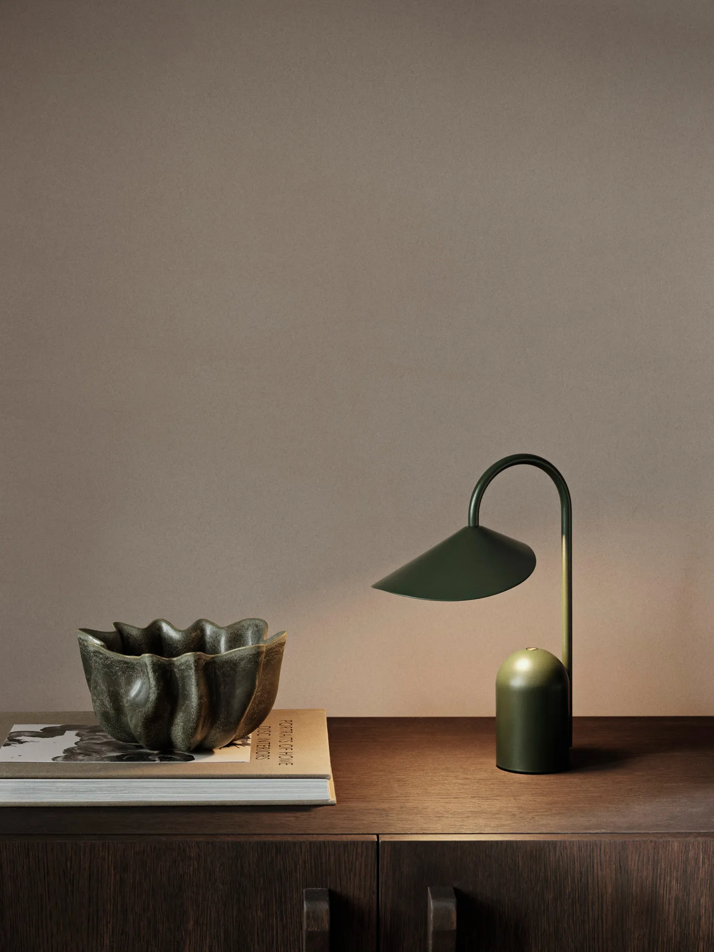 Arum draagbare lamp, Grass Green Ferm Living