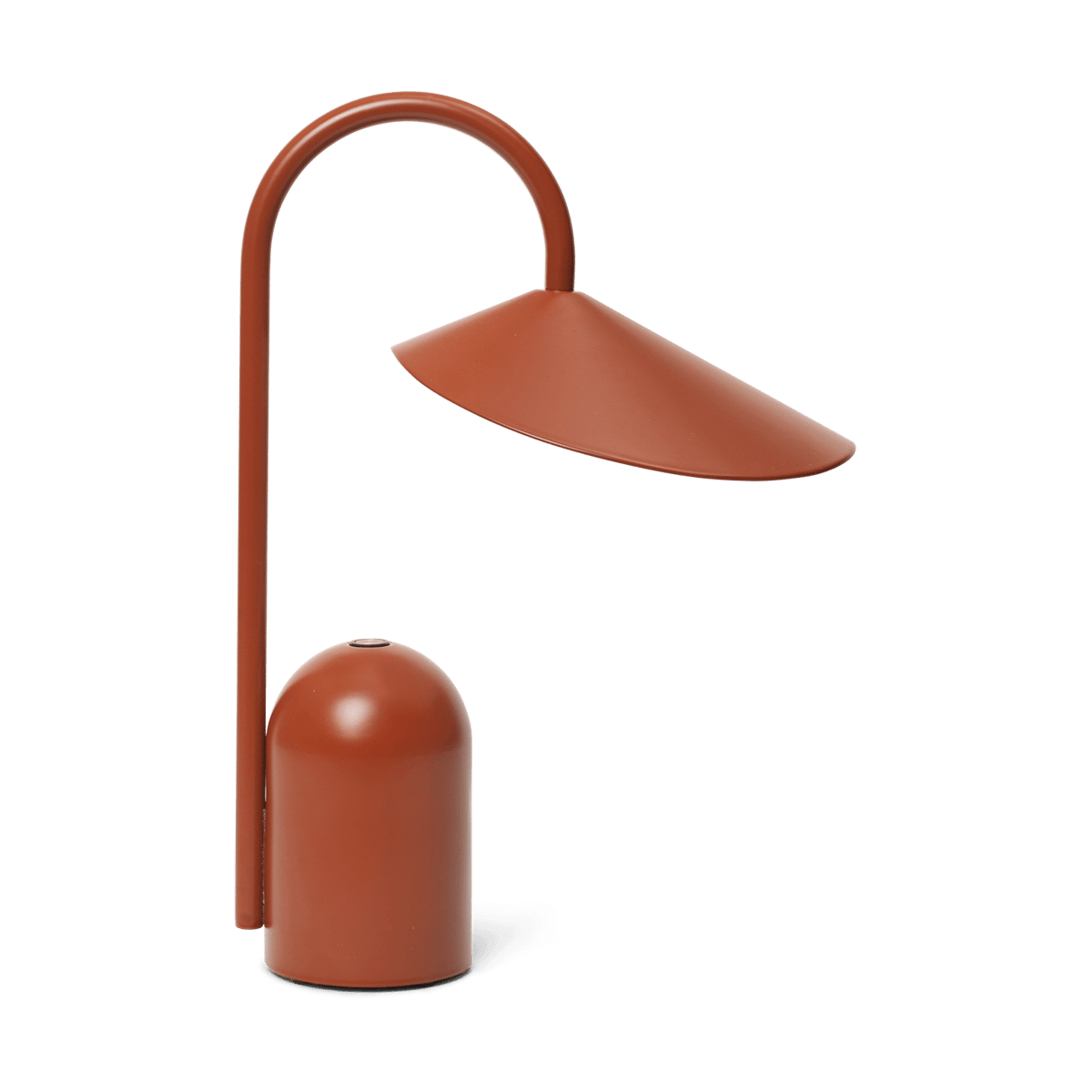 ferm LIVING Arum draagbare lamp Oxide Red
