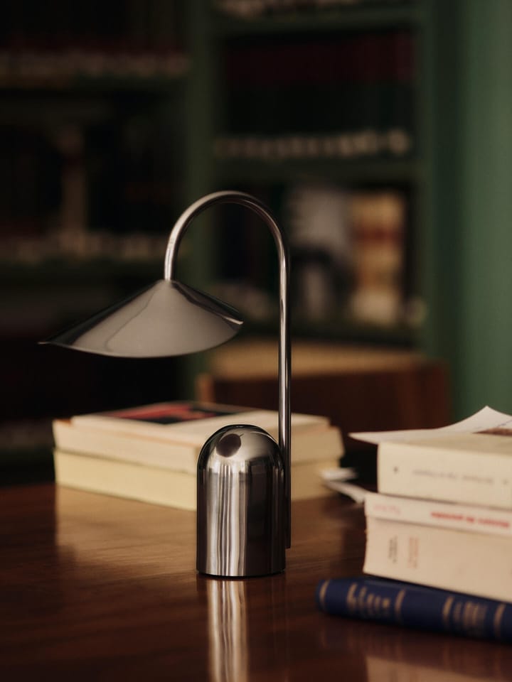 Arum draagbare lamp, Stainless steel Ferm Living