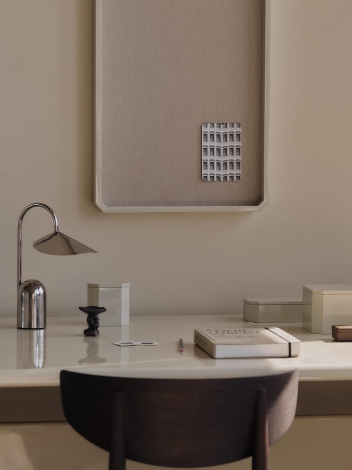 Arum draagbare lamp, Stainless steel Ferm Living