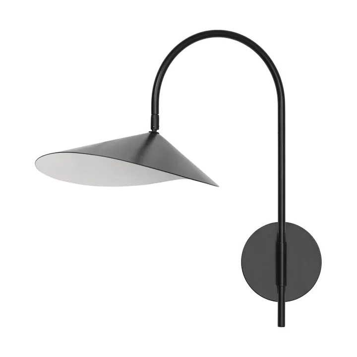 Arum Swivel wandlamp vaste installatie - Zwart - Ferm Living