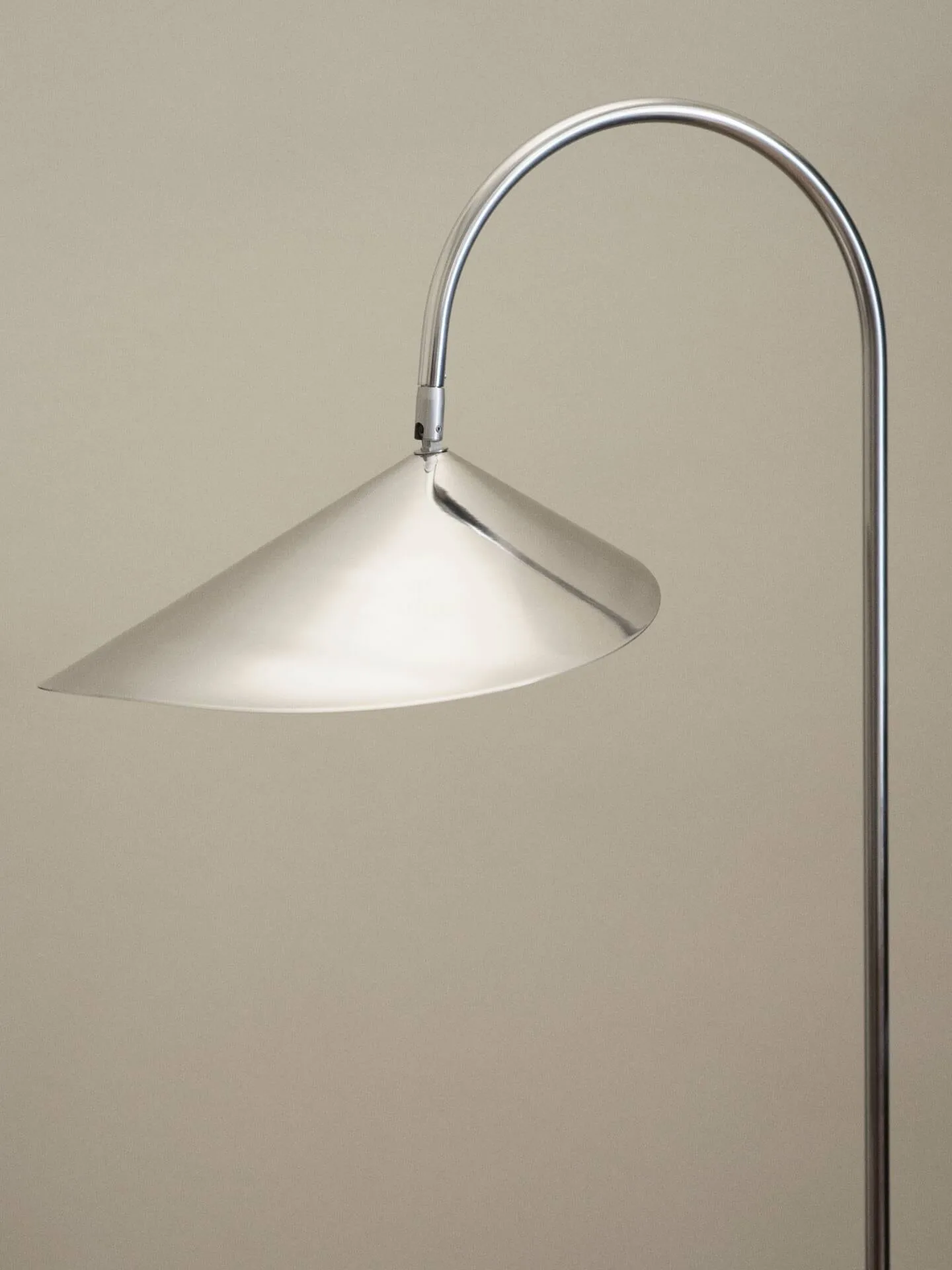 Arum vloerlamp, Stainless steel Ferm Living