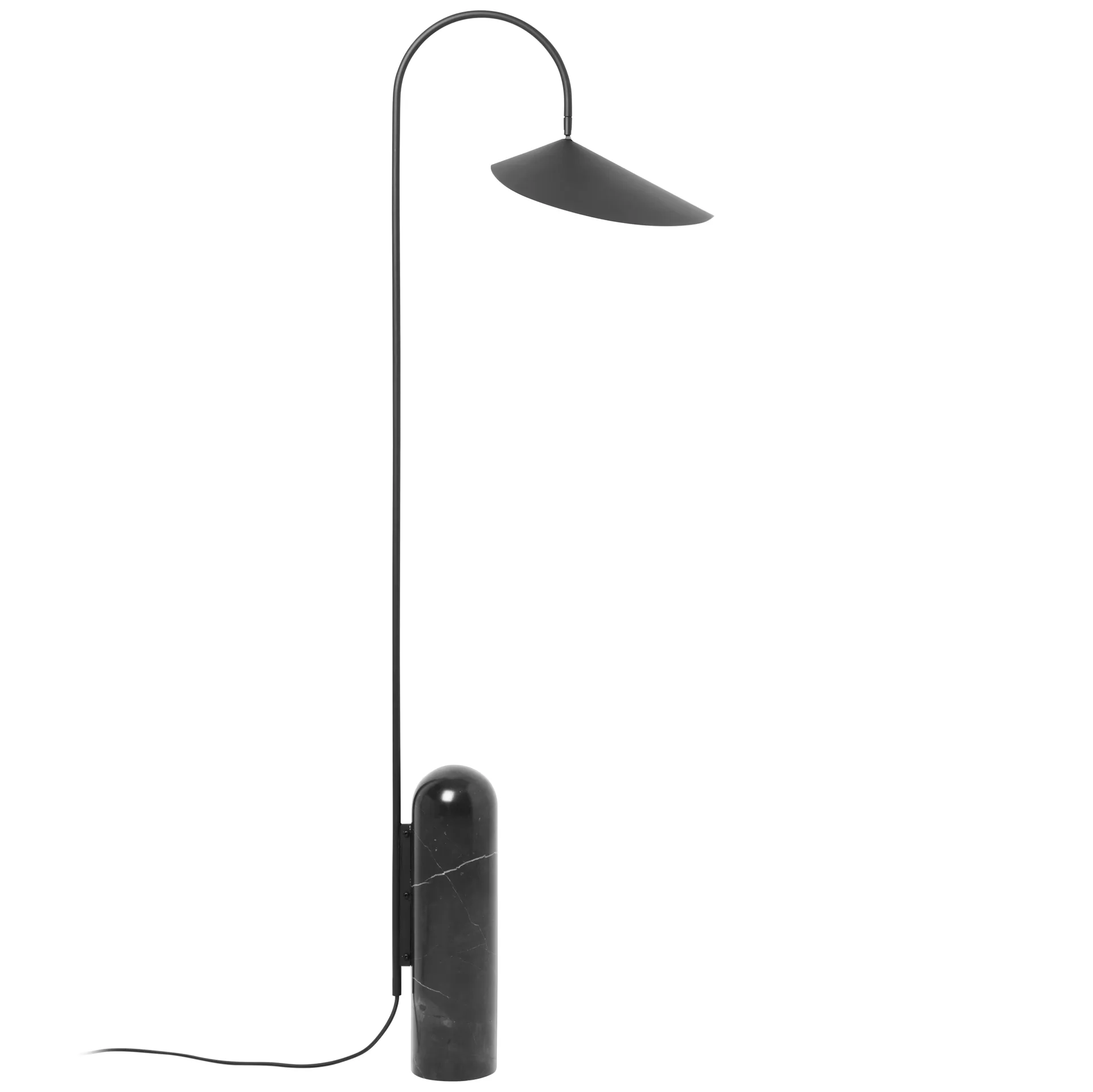 Arum vloerlamp, Zwart Ferm Living