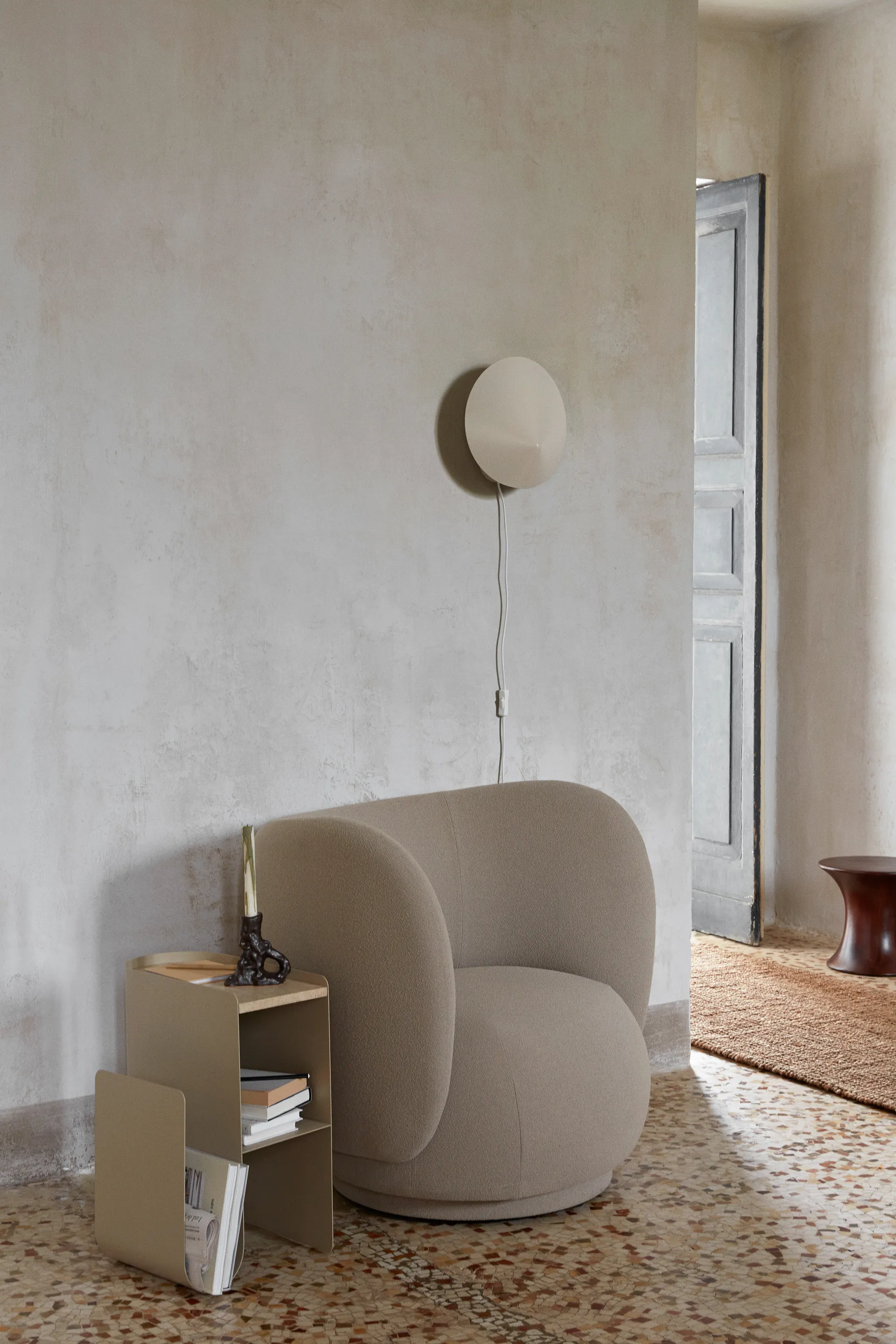 Arum wall scone wandlamp, Cashmere Ferm Living