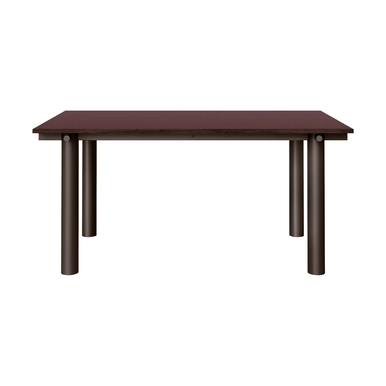 Atura eettafel, Donker chocolade-burgundy, 90x160 cm Ferm Living