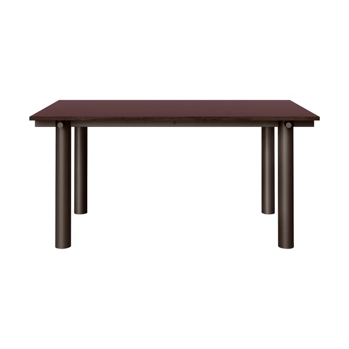 Atura eettafel - Donker chocolade-burgundy, 90x160 cm - Ferm Living