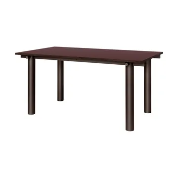 Atura eettafel - Donker chocolade-burgundy, 90x160 cm - Ferm Living
