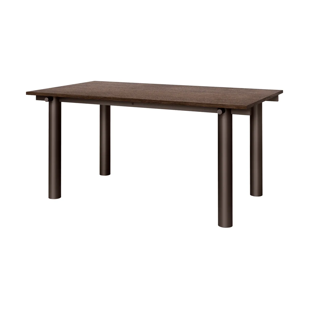 Atura eettafel, Donker chocolade-donker gebeitst eiken, 90x160 cm Ferm Living