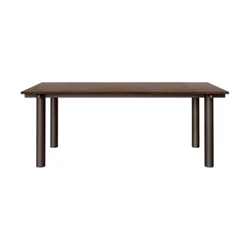 Atura eettafel - Donker chocolade-donker gebeitst eiken, 90x200 cm - Ferm Living