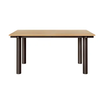 Atura eettafel - Donker chocolade-eikenfineer, 90x160 cm - Ferm Living