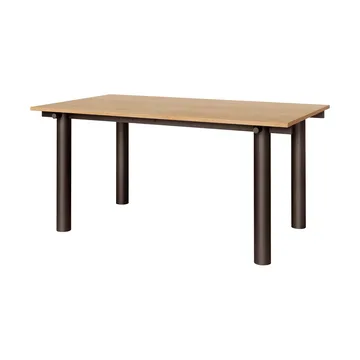 Atura eettafel - Donker chocolade-eikenfineer, 90x160 cm - Ferm Living