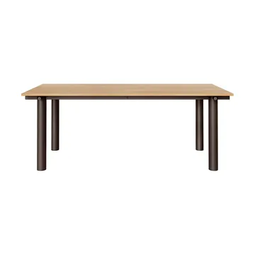 Atura eettafel - Donker chocolade-eikenfineer, 90x200 cm - Ferm Living