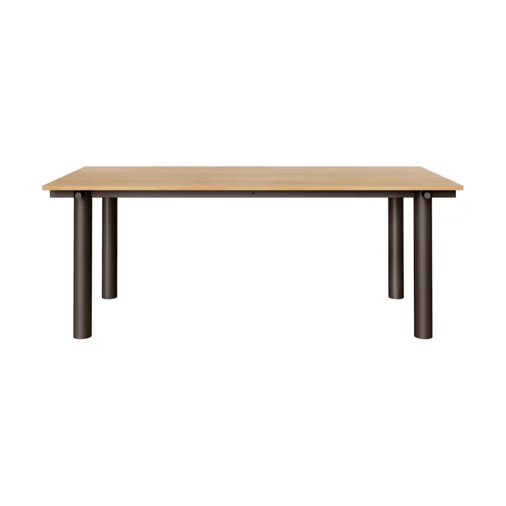Atura eettafel - Donker chocolade-eikenfineer, 90x200 cm - Ferm Living