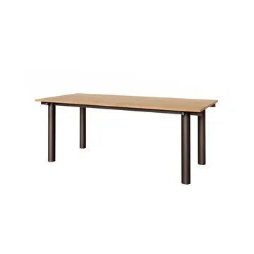 Atura eettafel - Donker chocolade-eikenfineer, 90x200 cm - Ferm Living