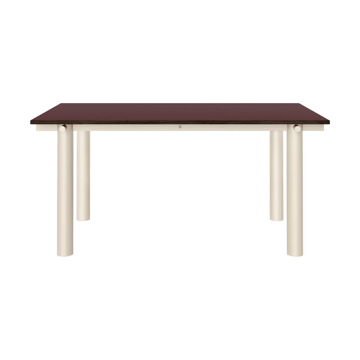 Atura eettafel, Light cashmere-burgundy, 90x160 cm Ferm Living